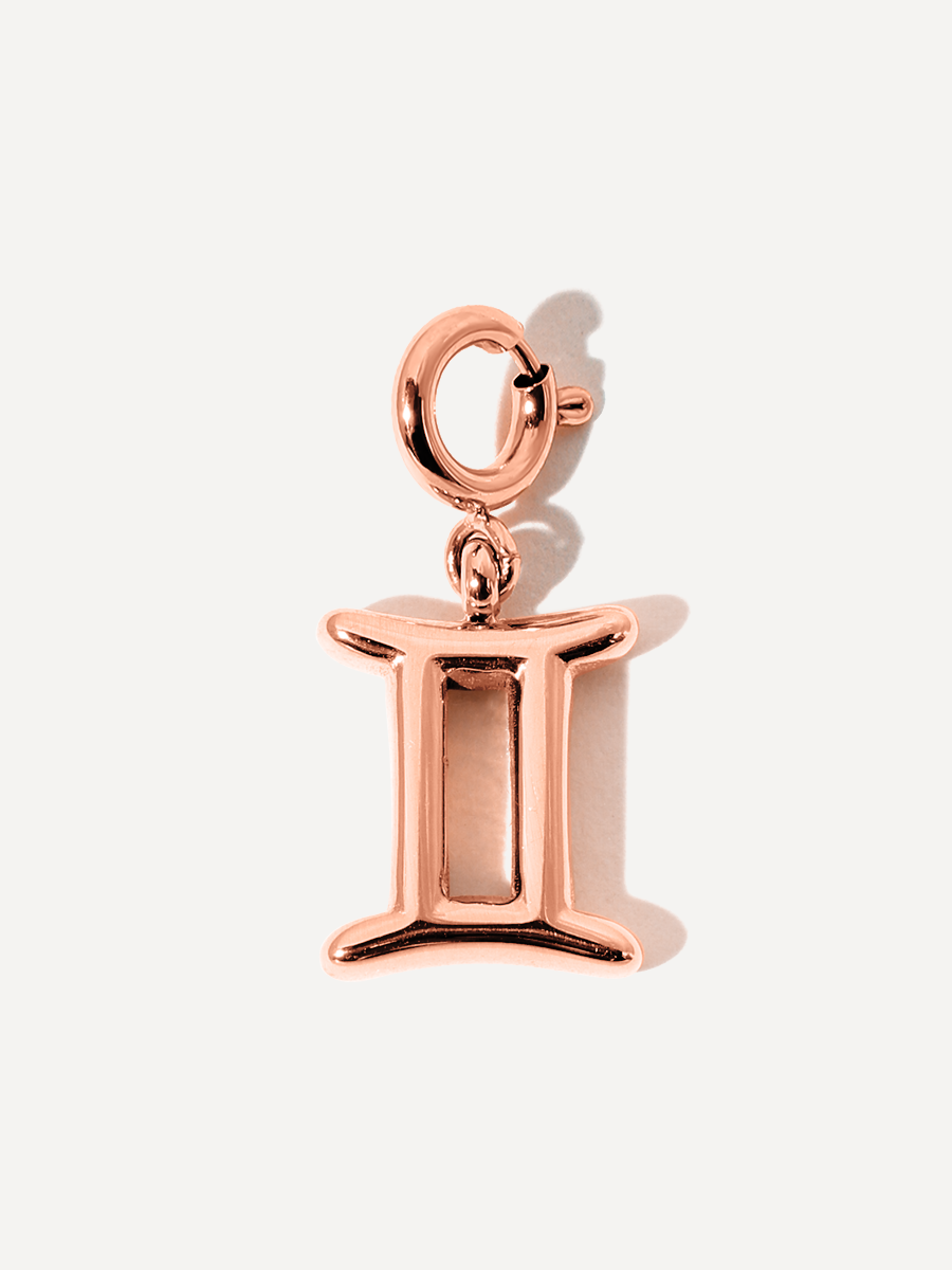 Classic Zodiac Ketten-Charm - Gemini