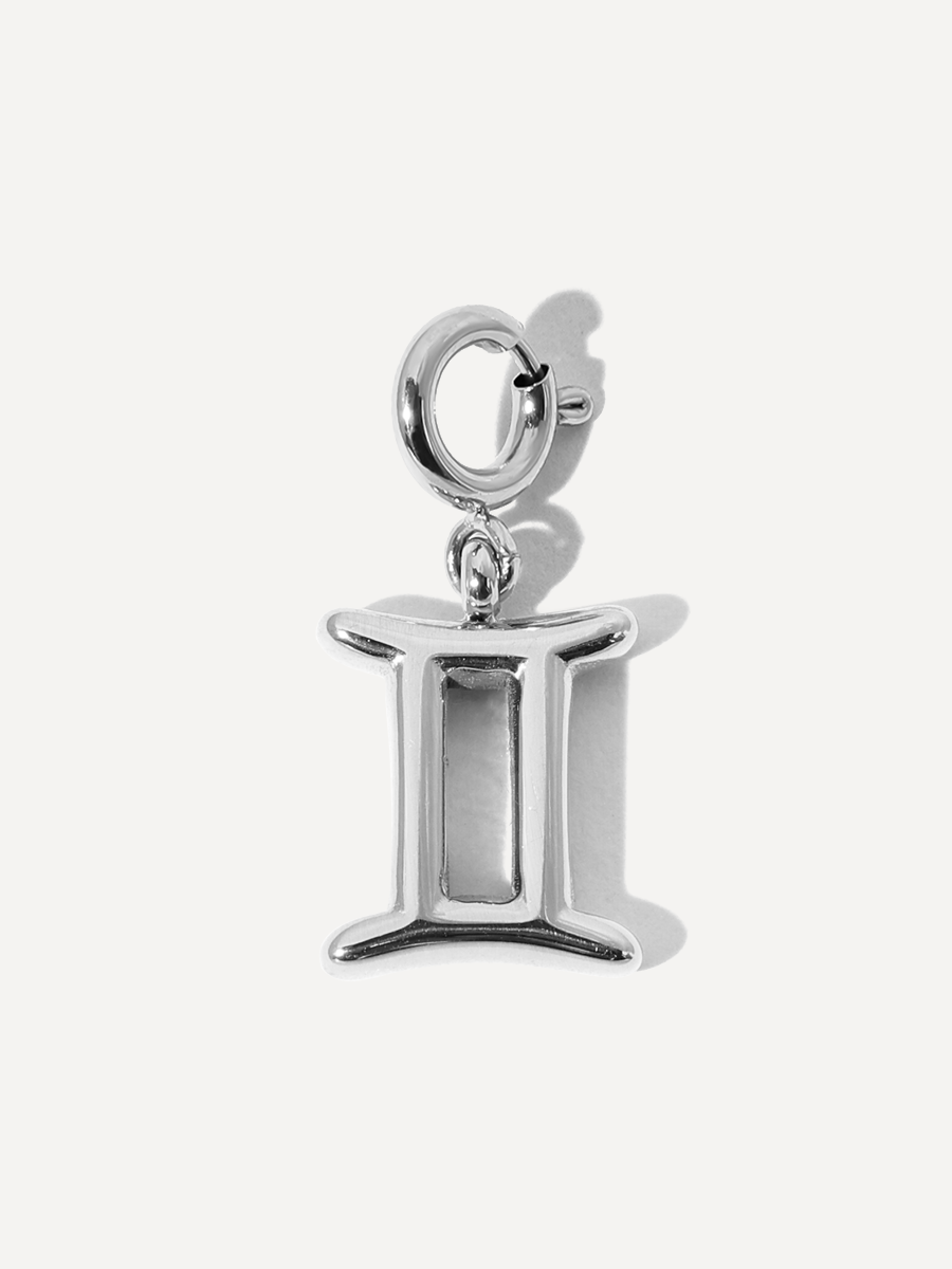 Classic Zodiac Ketten-Charm - Gemini