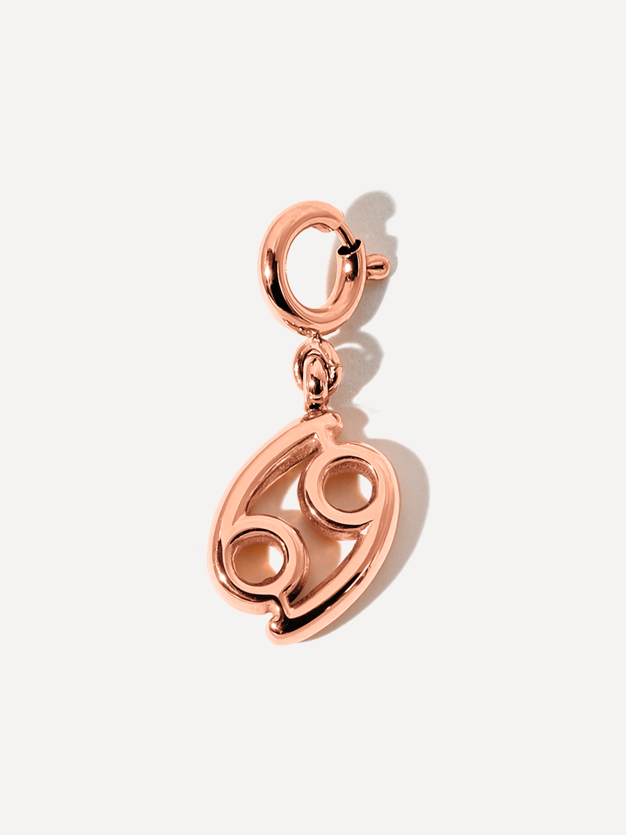Classic Zodiac Ketten-Charm - Cancer
