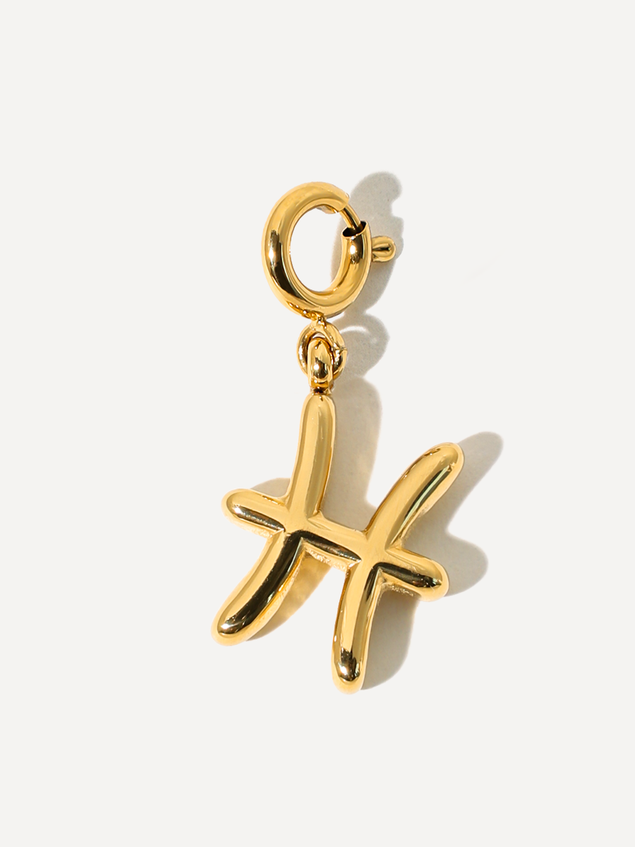 Classic Zodiac Ketten-Charm - Pisces