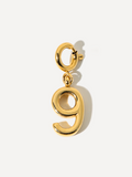 Classic Number Ketten-Charm - 9