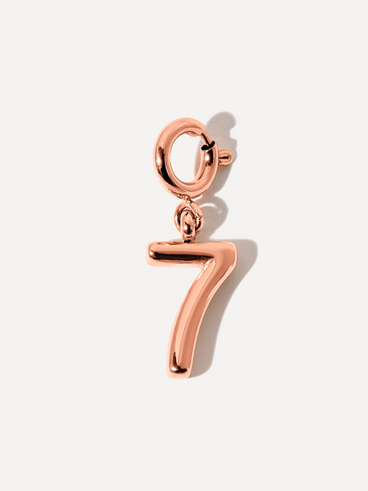 Classic Number Ketten-Charms
