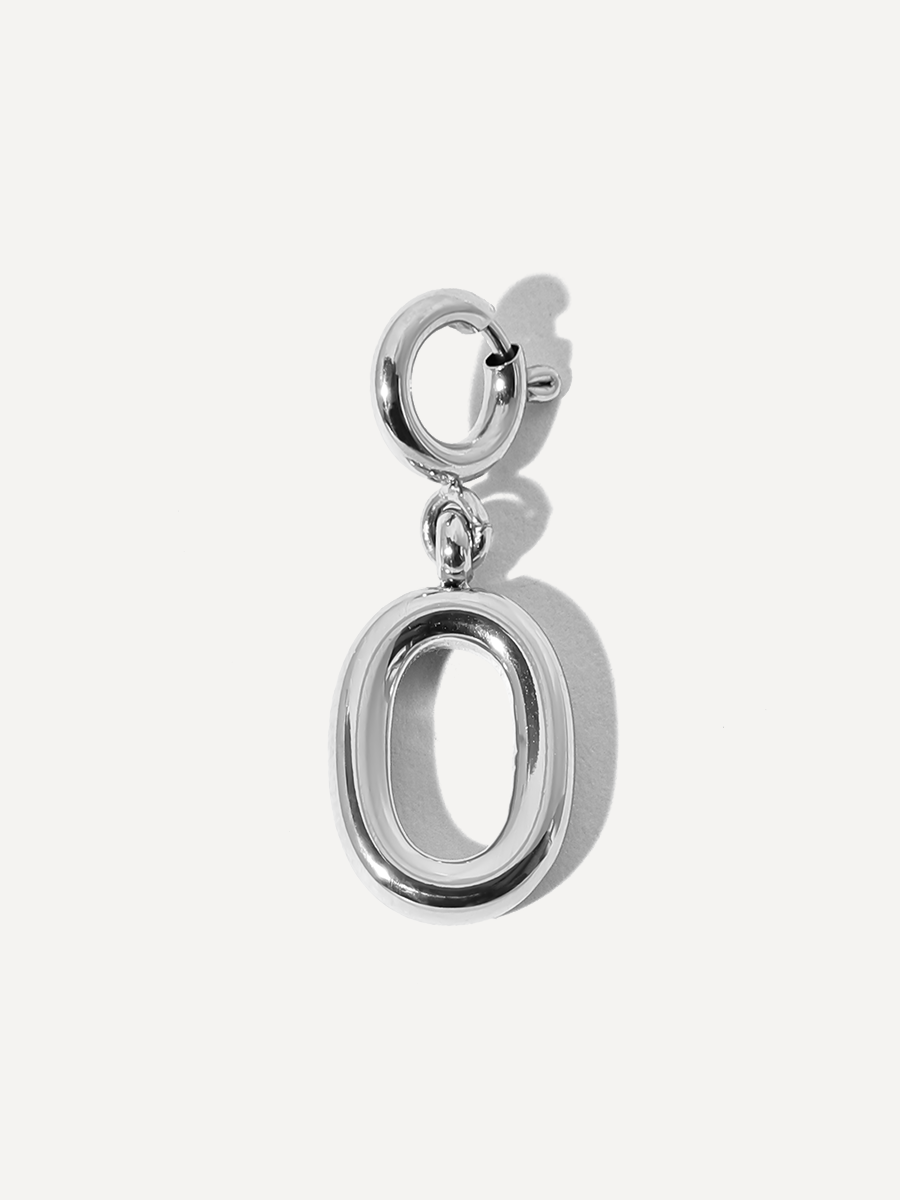 Classic Number Ketten-Charm - 0