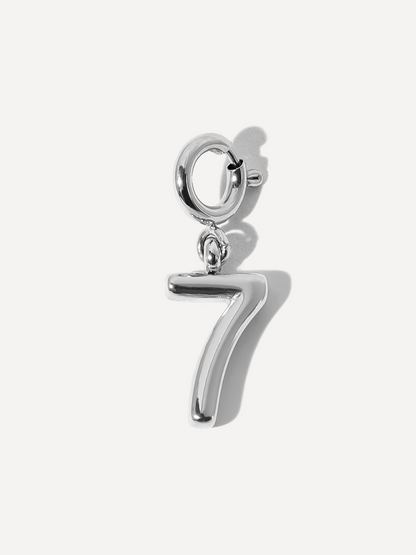 Classic Number Ketten-Charm - 7