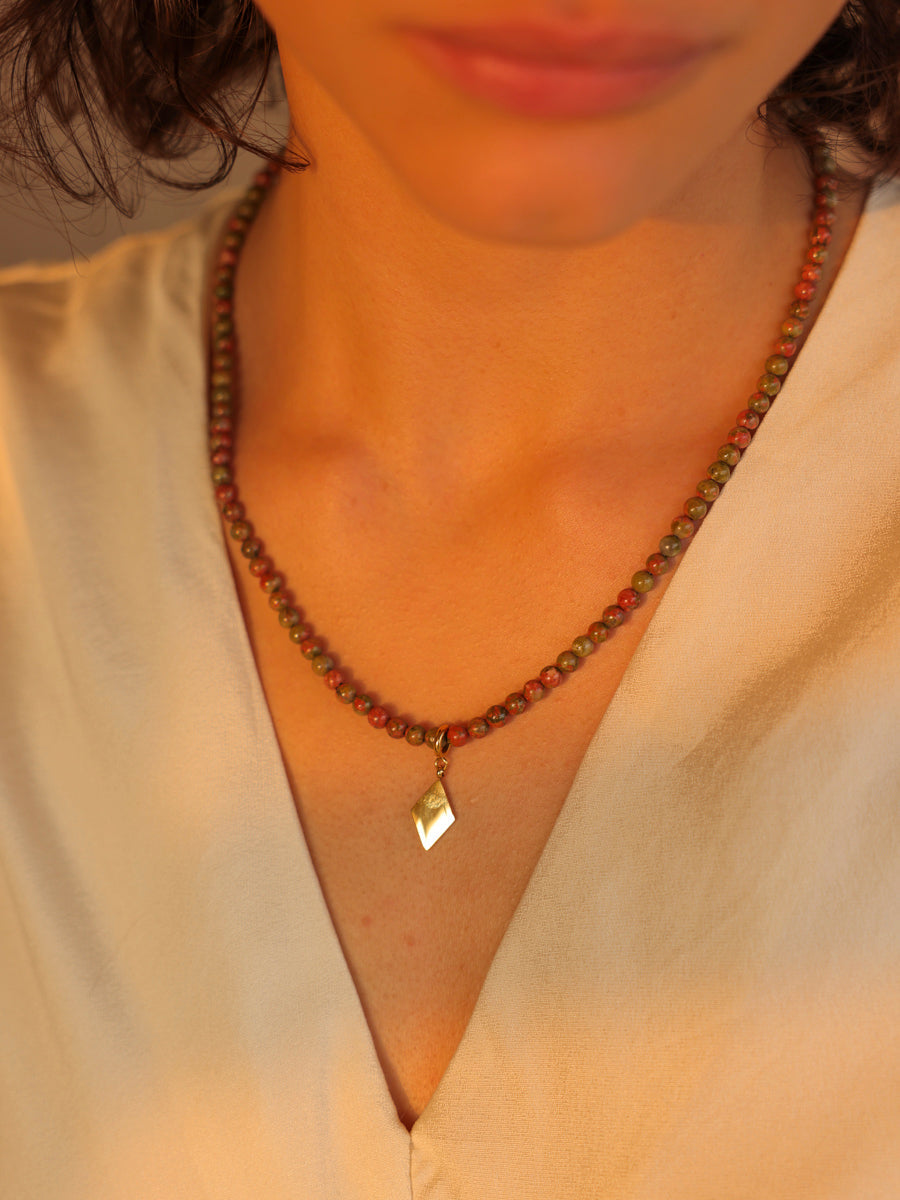 Geometric Grace Ketten-Charm