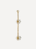 58x9,3mm Petal Elegance Ohrring-Charm