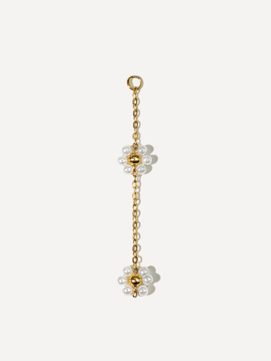 58x9,3mm Petal Elegance Ohrring-Charm