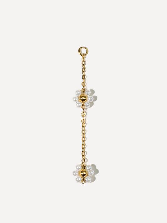 58x9,3mm Petal Elegance Ohrring-Charm
