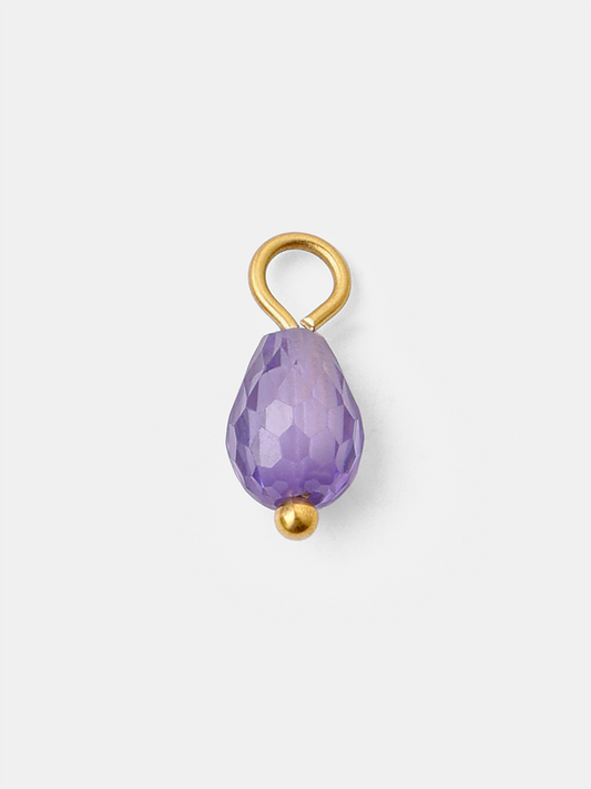 6x8,2mm Gentle Tear Ohrring-Charm
