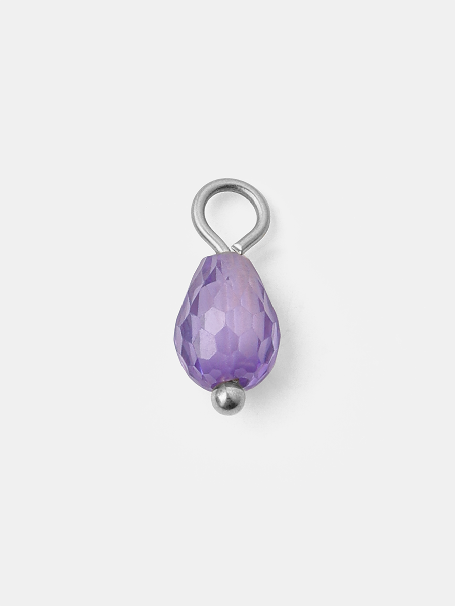 6x8,2mm Gentle Tear Ohrring-Charm