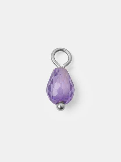 6x8,2mm Gentle Tear Ohrring-Charm