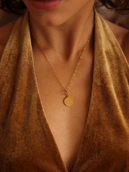 Twinkling Zodiac Ketten-Charm - Capricorn