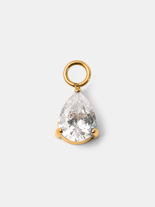 7x8,8mm Pure Drop Medium Ohrring-Charm