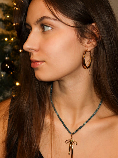 Elegant Bow Ketten-Charm