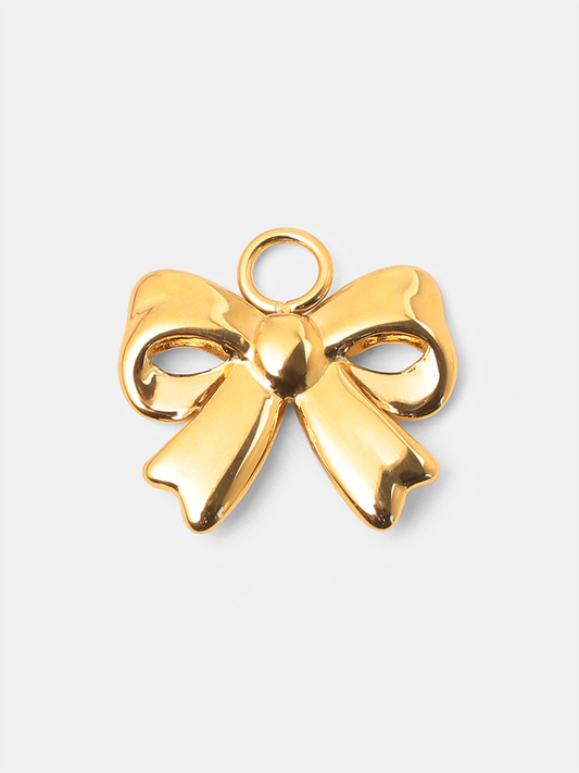 15,5x13,3mm Chic Knot Ohrring-Charm