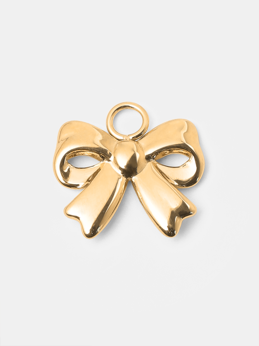 15,5x13,3mm Chic Knot Ohrring-Charm