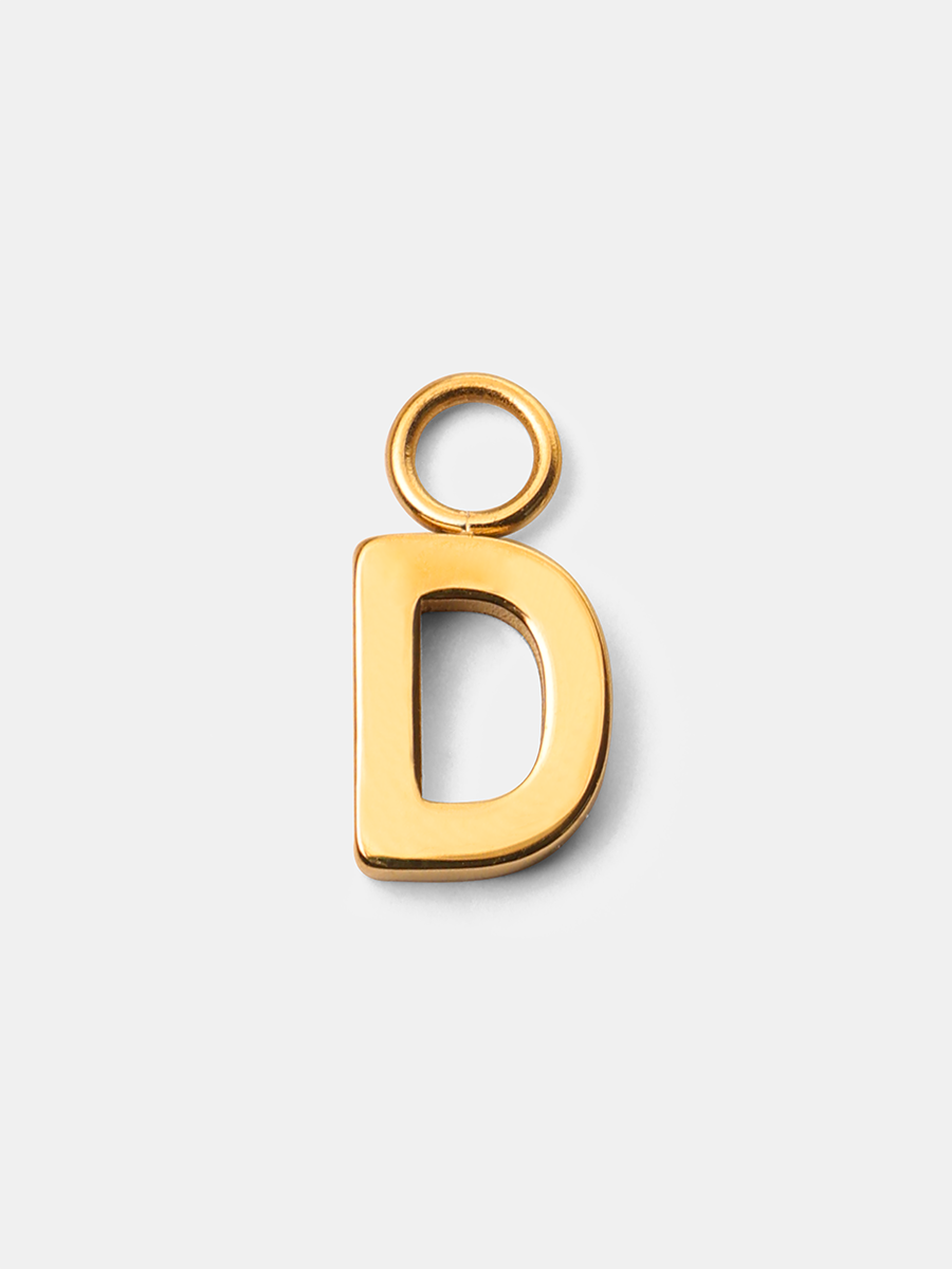 Pure Letter Ohrring-Charms
