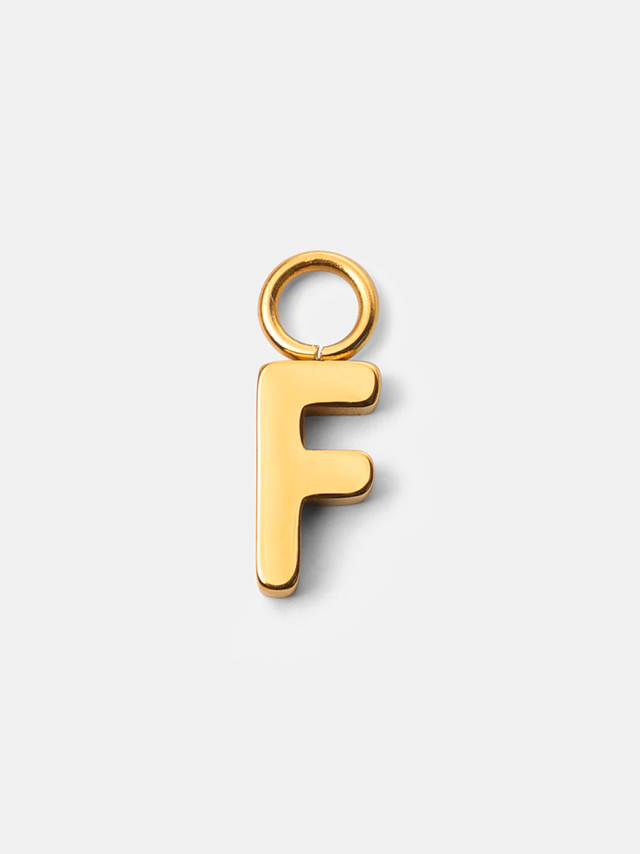 Pure Letter Ohrring-Charms