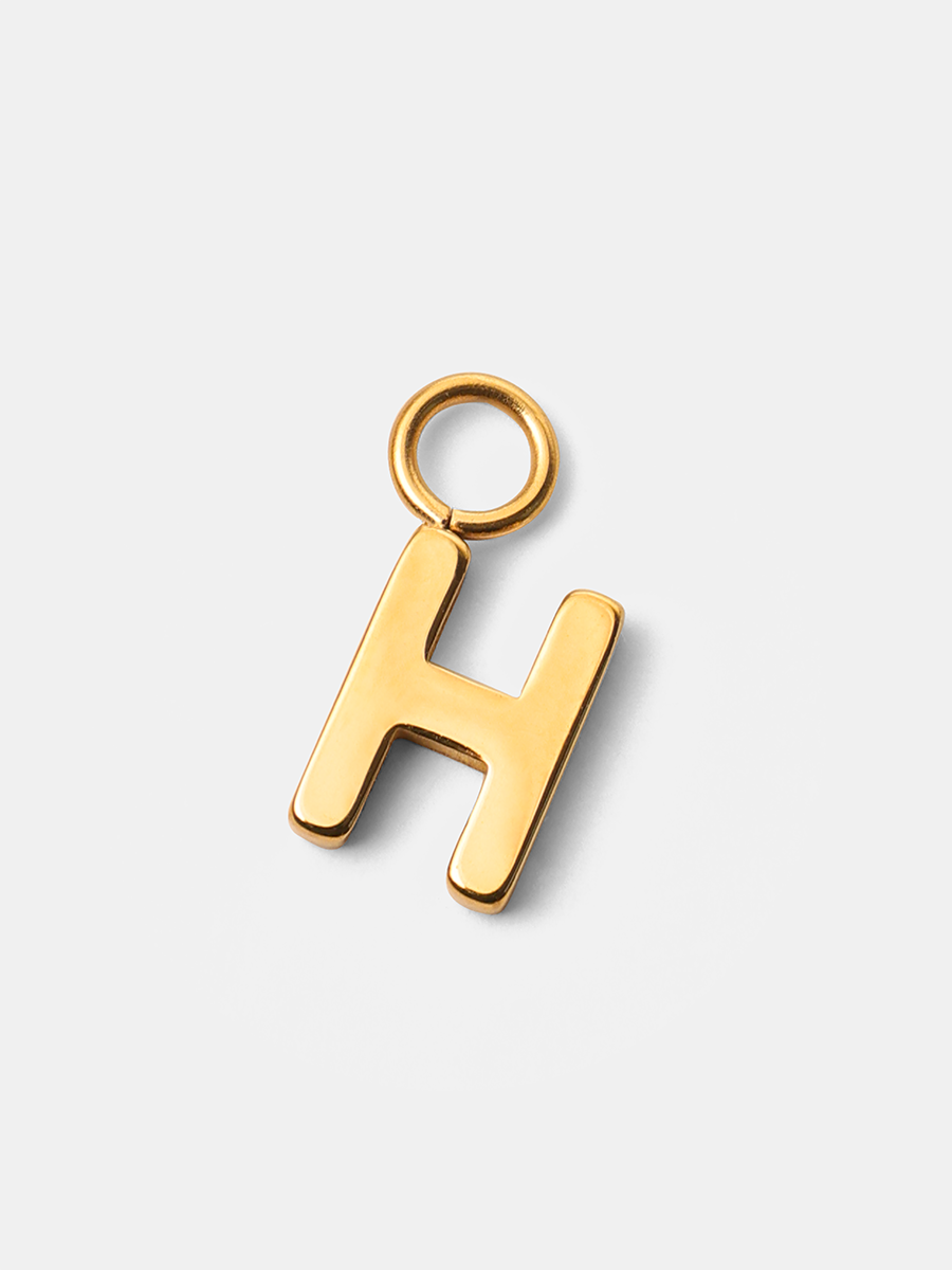 Pure Letter Ohrring-Charms