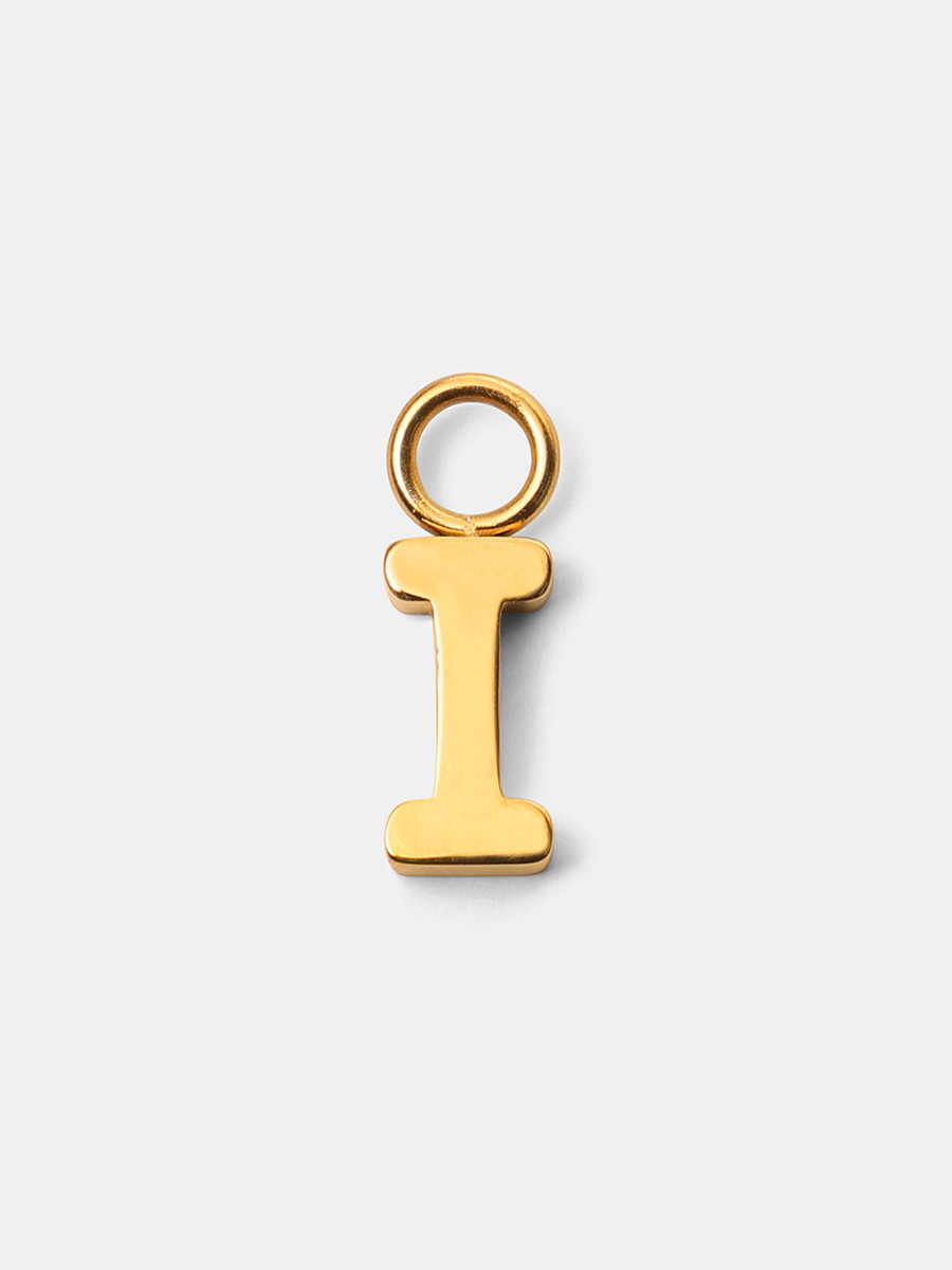 Pure Letter Ohrring-Charms