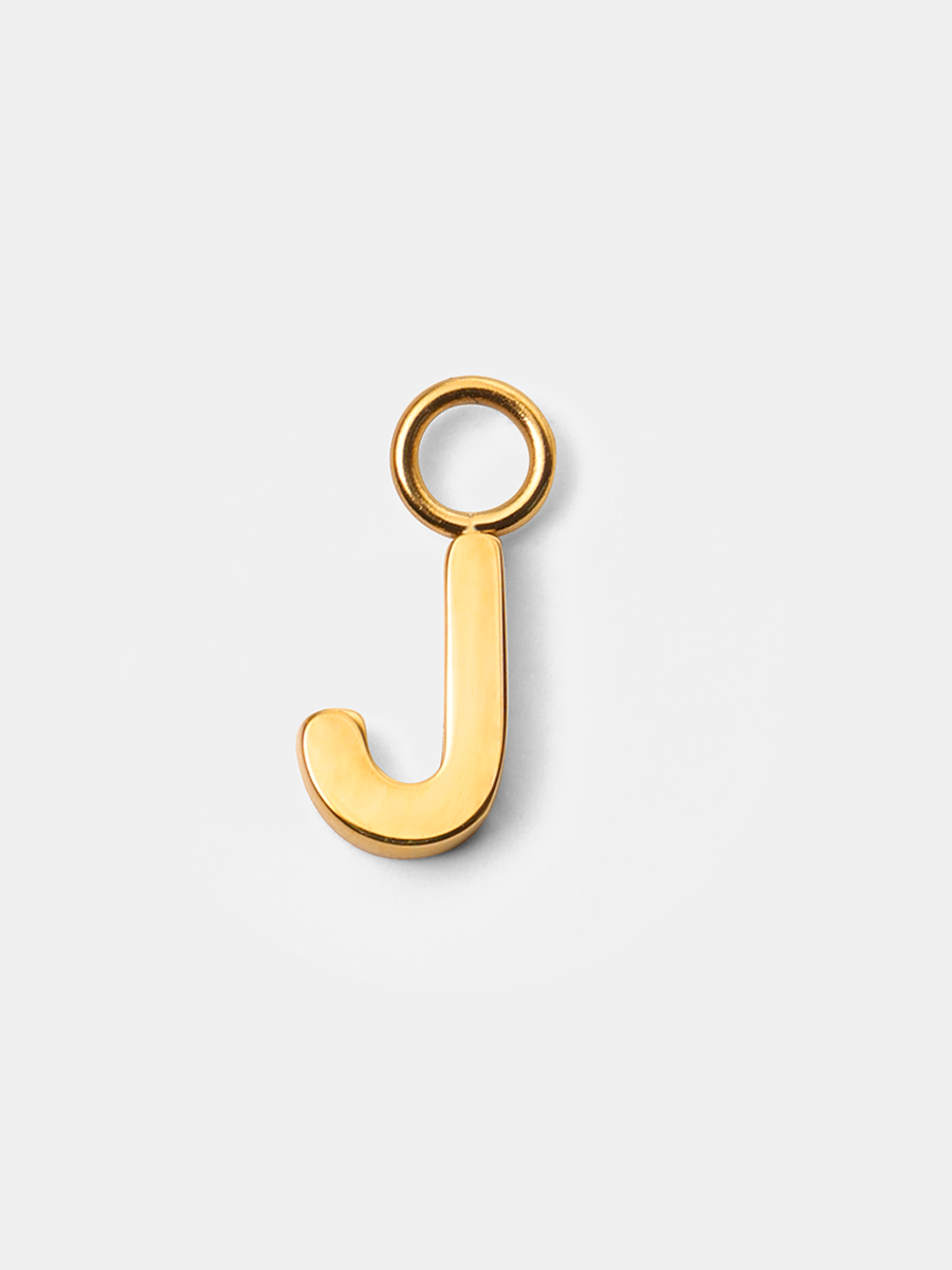Pure Letter Ohrring-Charms