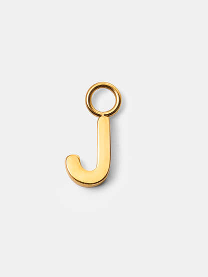 Pure Letter Ohrring-Charms