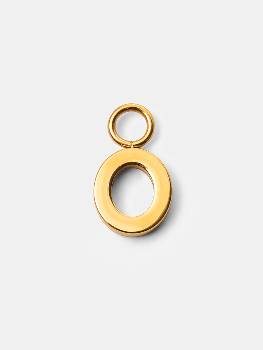 Pure Letter Ohrring-Charms