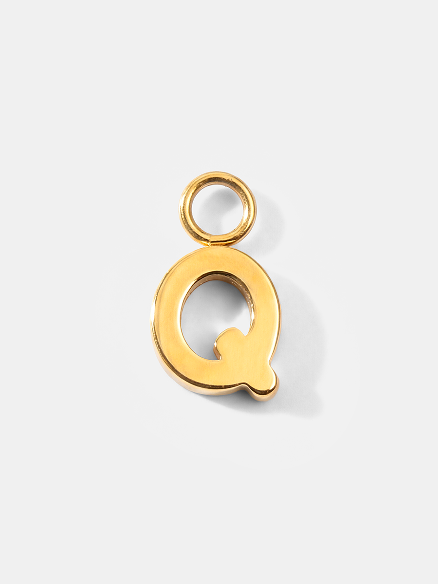 Pure Letter Ohrring-Charms