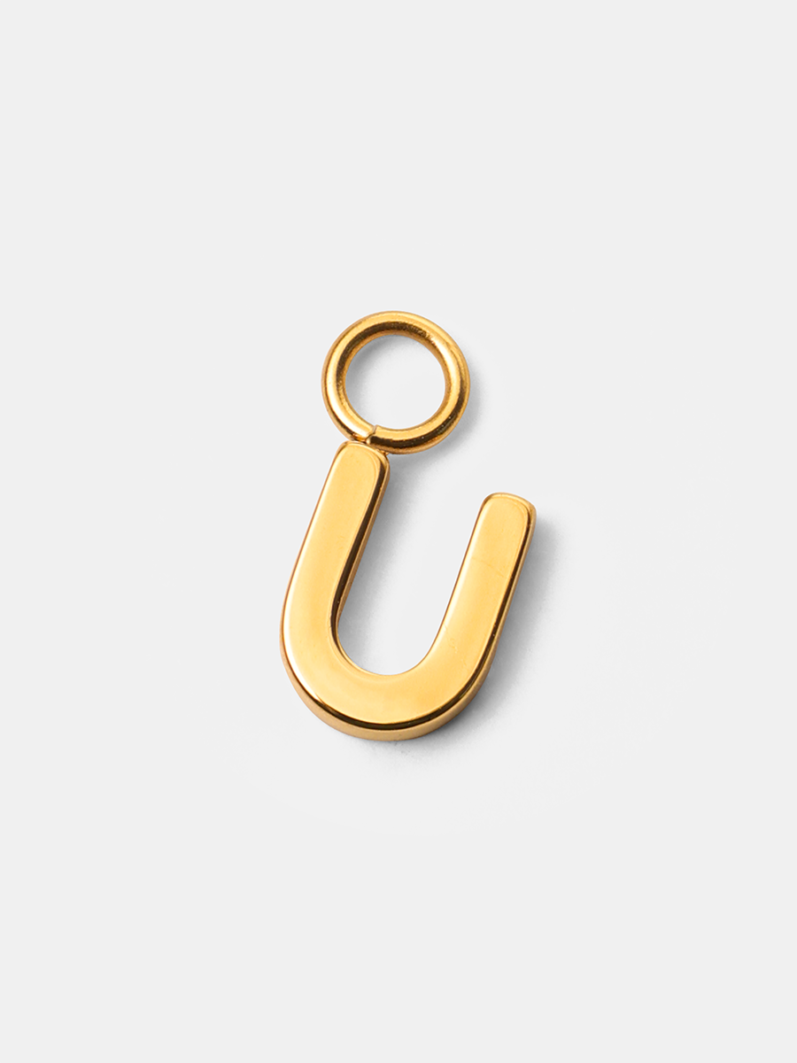 Pure Letter Ohrring-Charms
