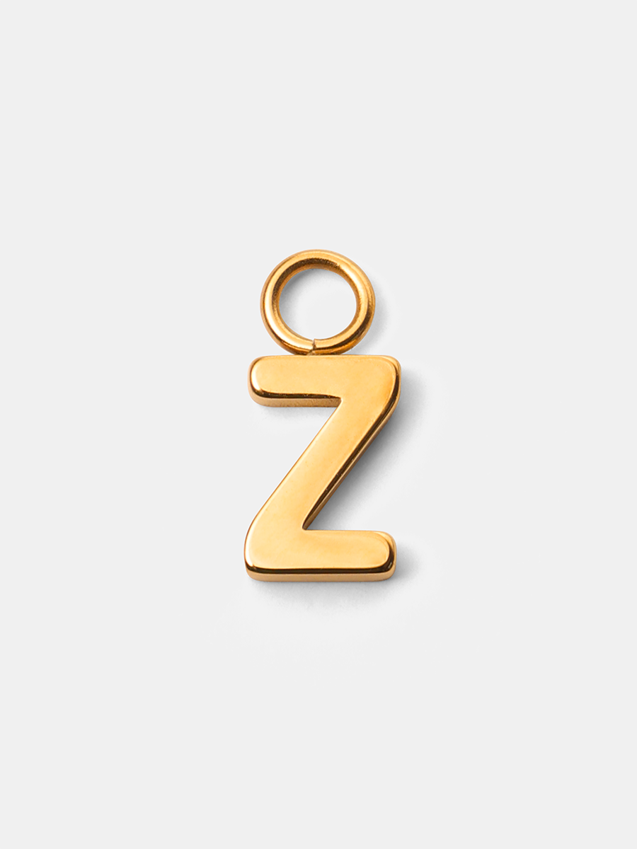 Pure Letter Ohrring-Charms
