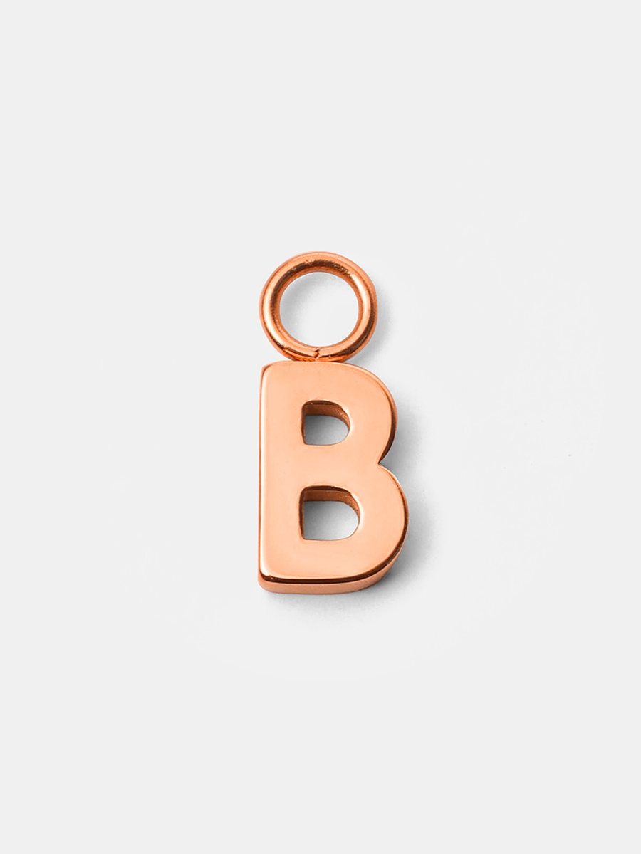 Pure Letter Ohrring-Charms