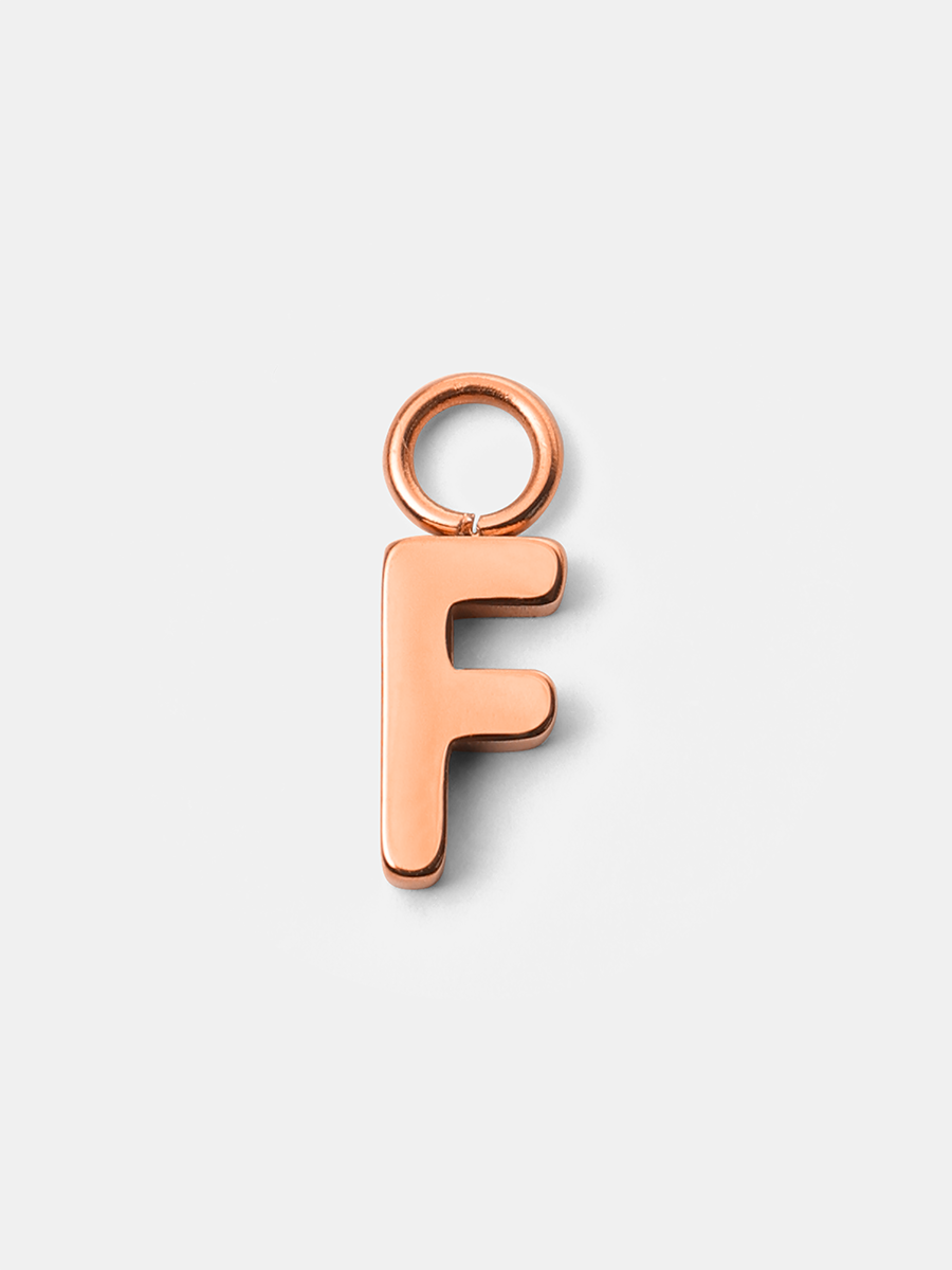 Pure Letter Ohrring-Charms