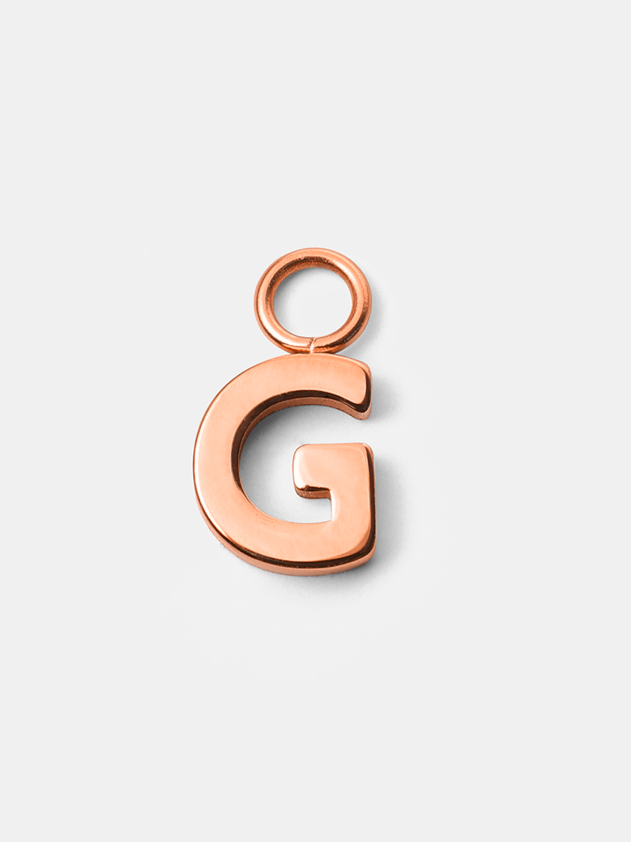 Pure Letter Ohrring-Charms
