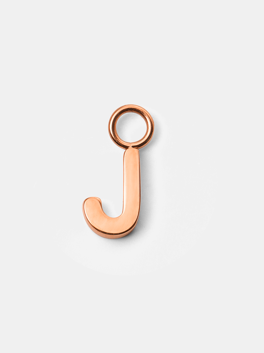 Pure Letter Ohrring-Charms