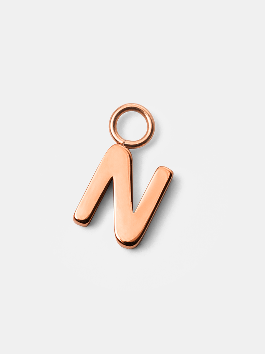 Pure Letter Ohrring-Charms