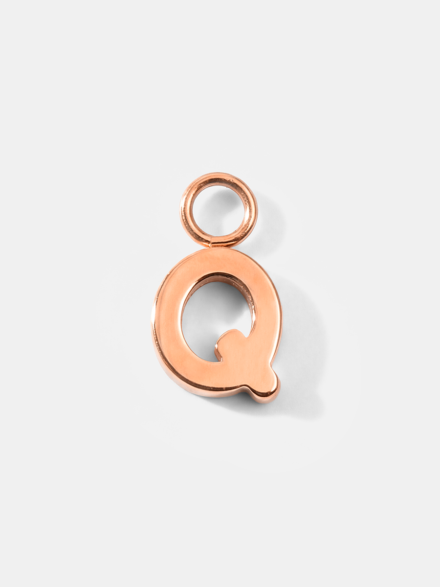 Pure Letter Ohrring-Charms