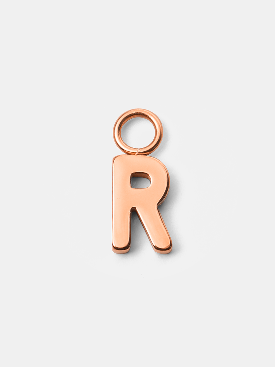 Pure Letter Ohrring-Charms