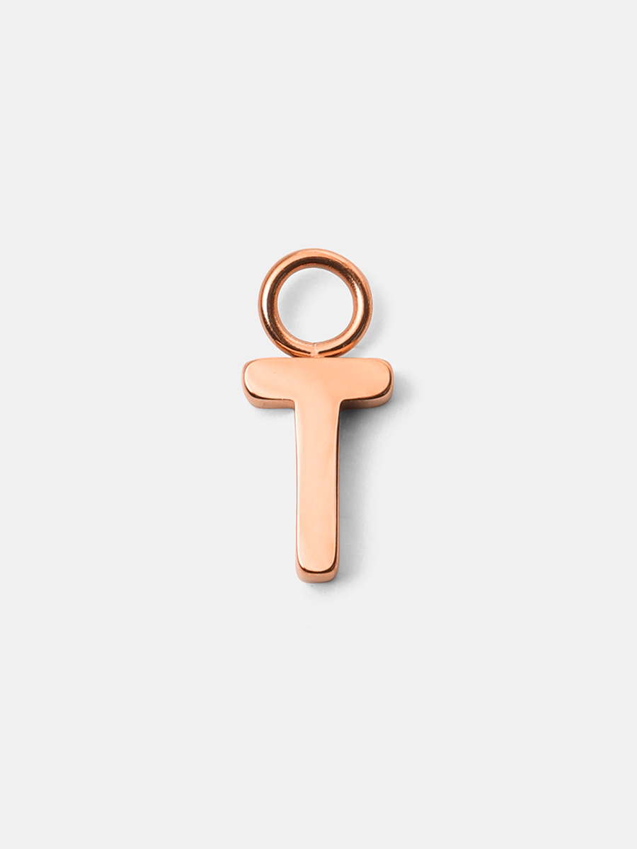 Pure Letter Ohrring-Charms