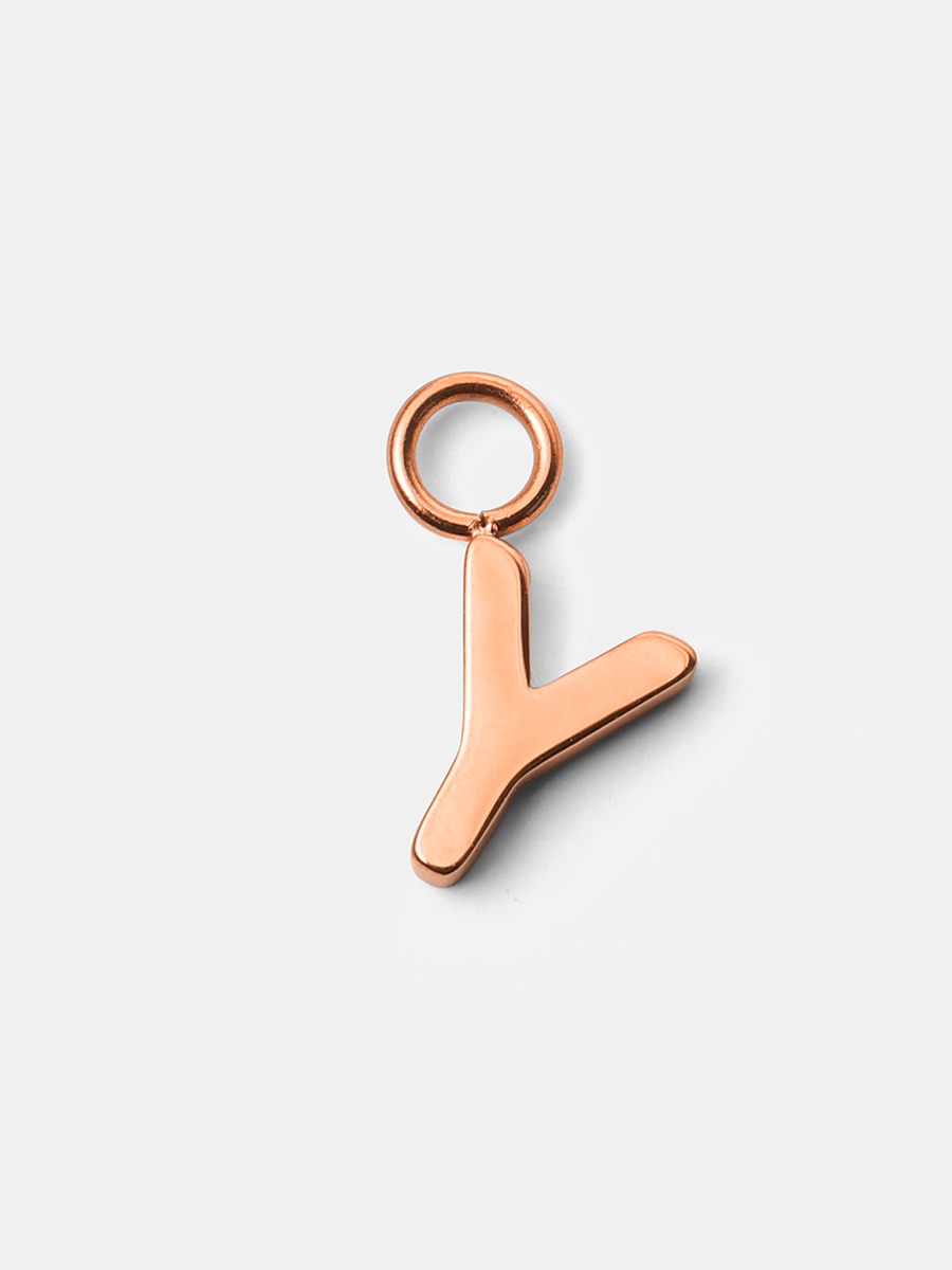 Pure Letter Ohrring-Charms