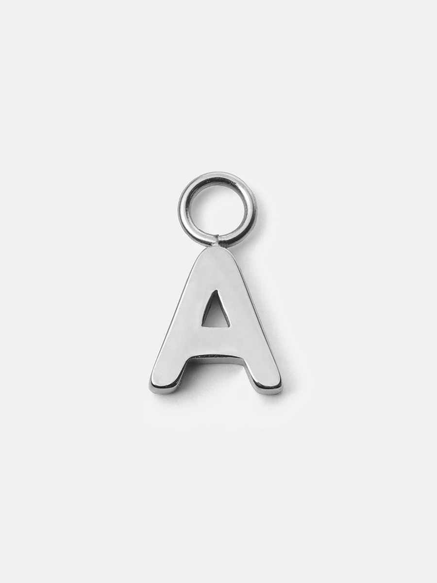 Pure Letter Ohrring-Charms