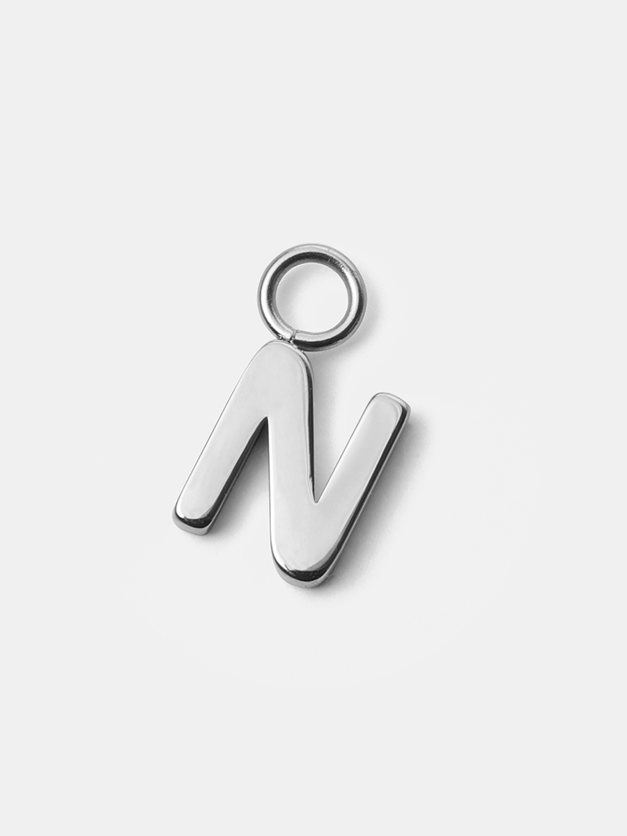 Pure Letter Ohrring-Charms