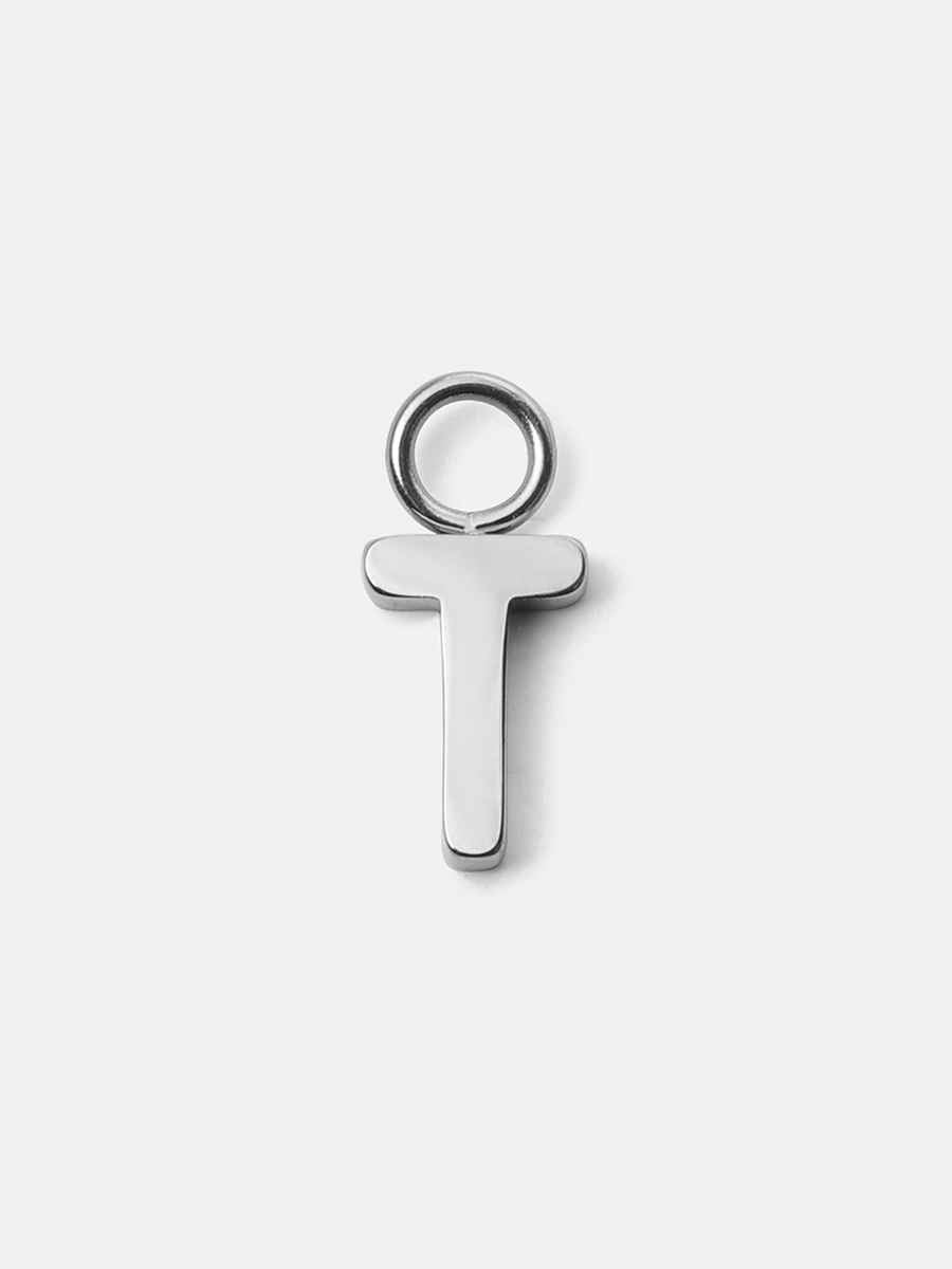 Pure Letter Ohrring-Charms
