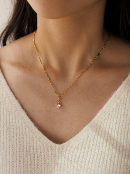 Crystal Delight Pink Ketten-Charm
