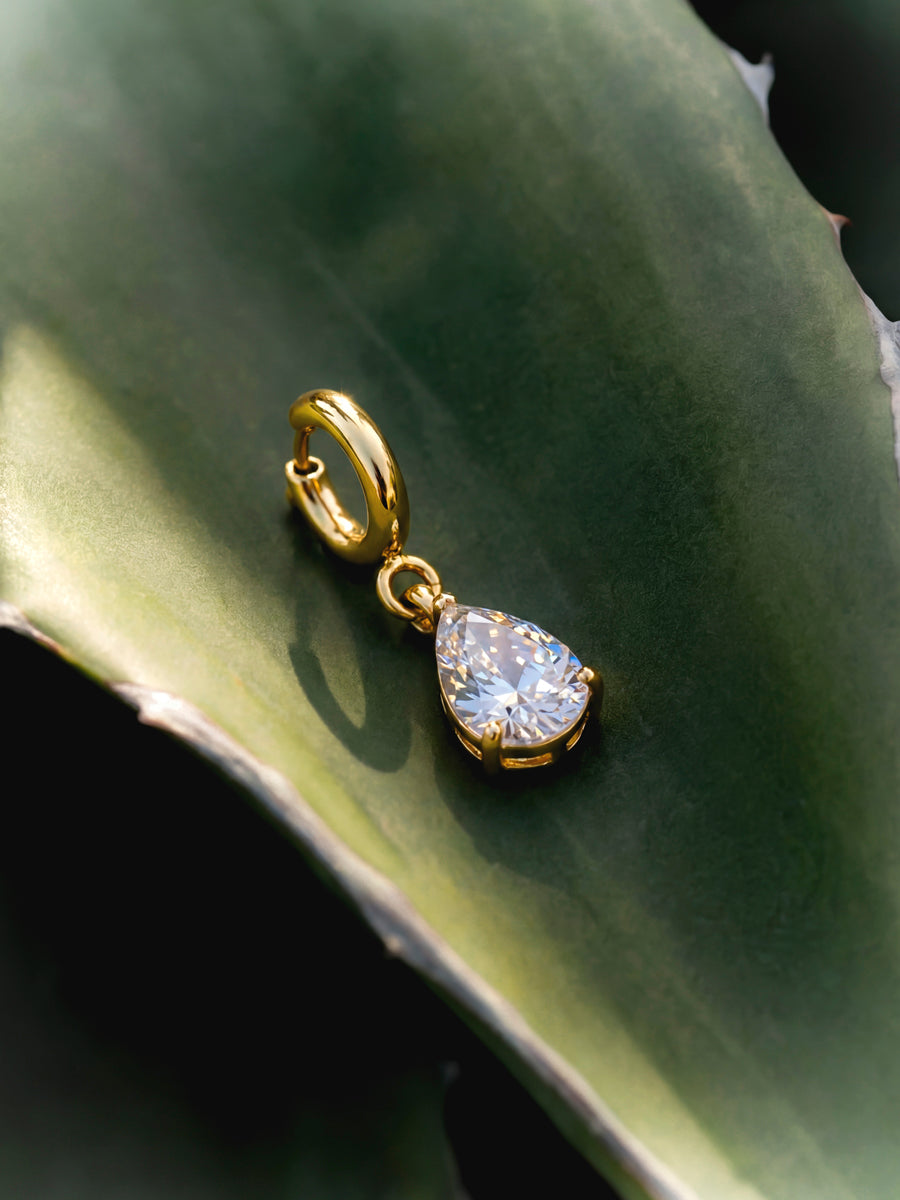 Shine Teardrop Ketten-Charm