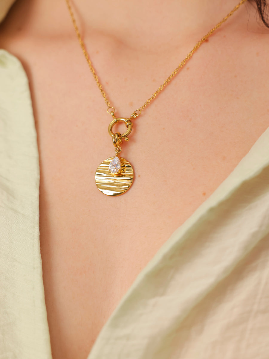 Shine Teardrop Ketten-Charm