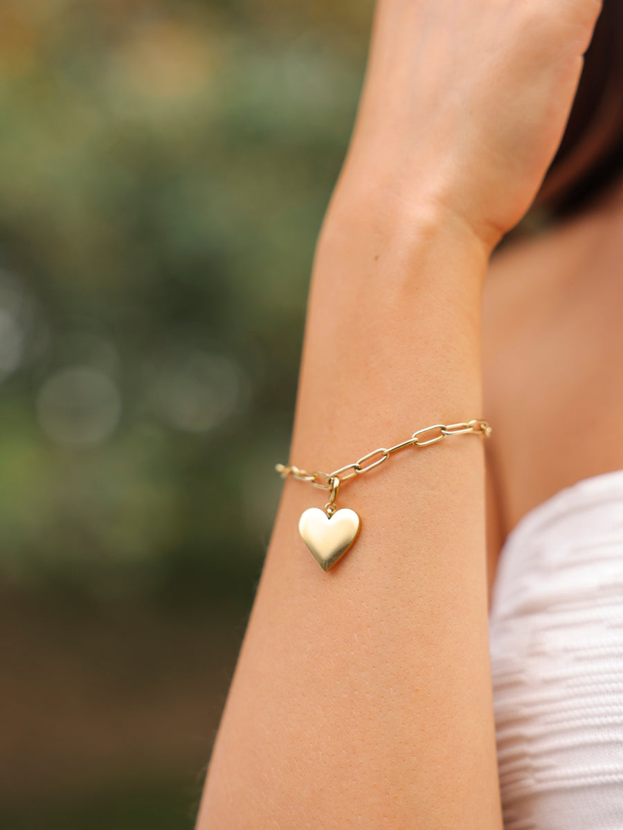 Elegant Heart Ketten-Charm