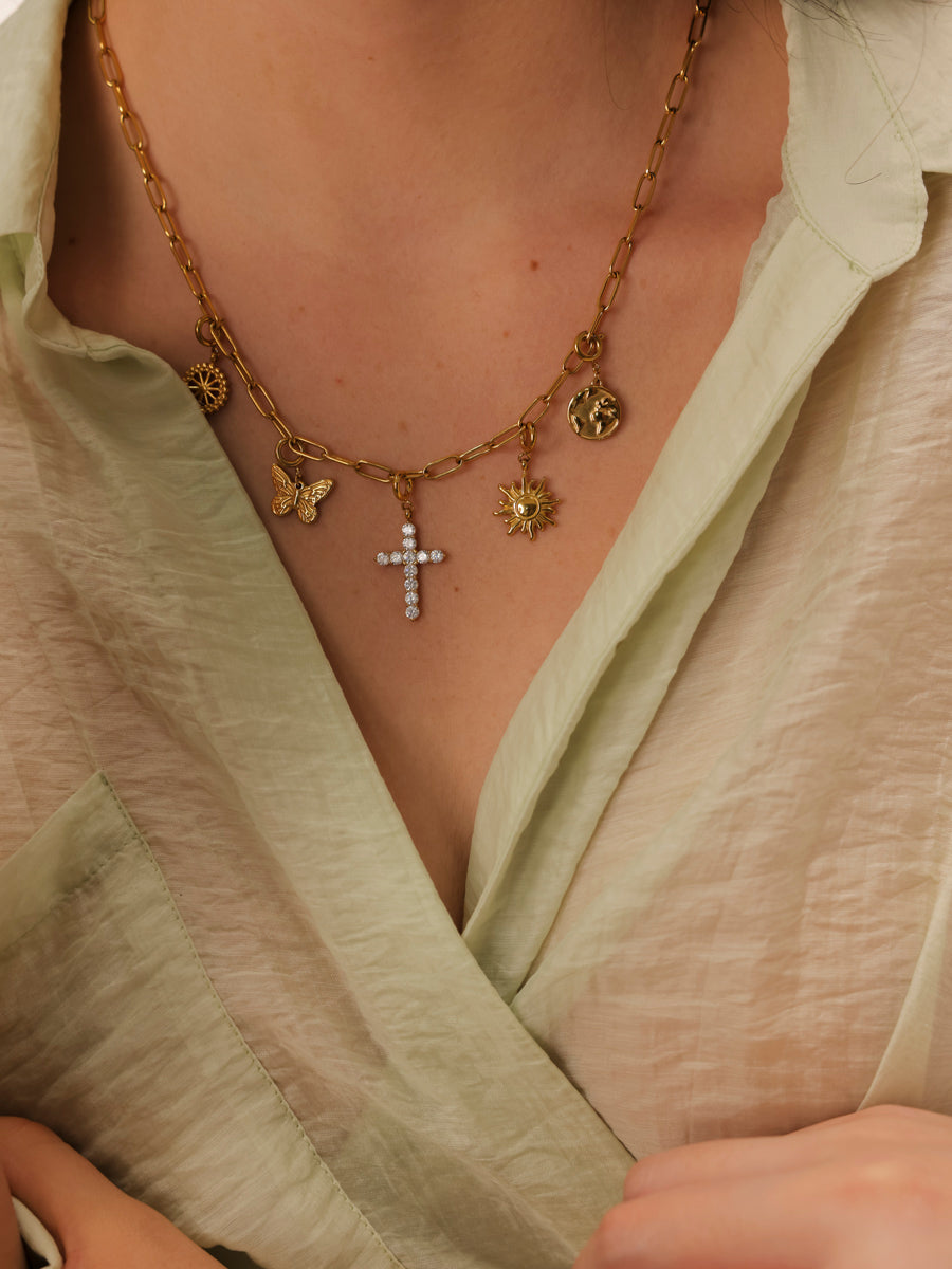 Elegant Sun Ketten-Charm