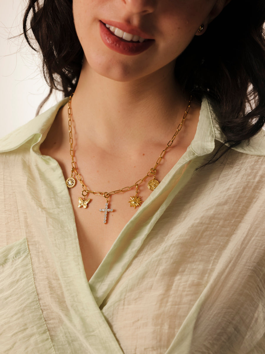 Elegant Sun Ketten-Charm