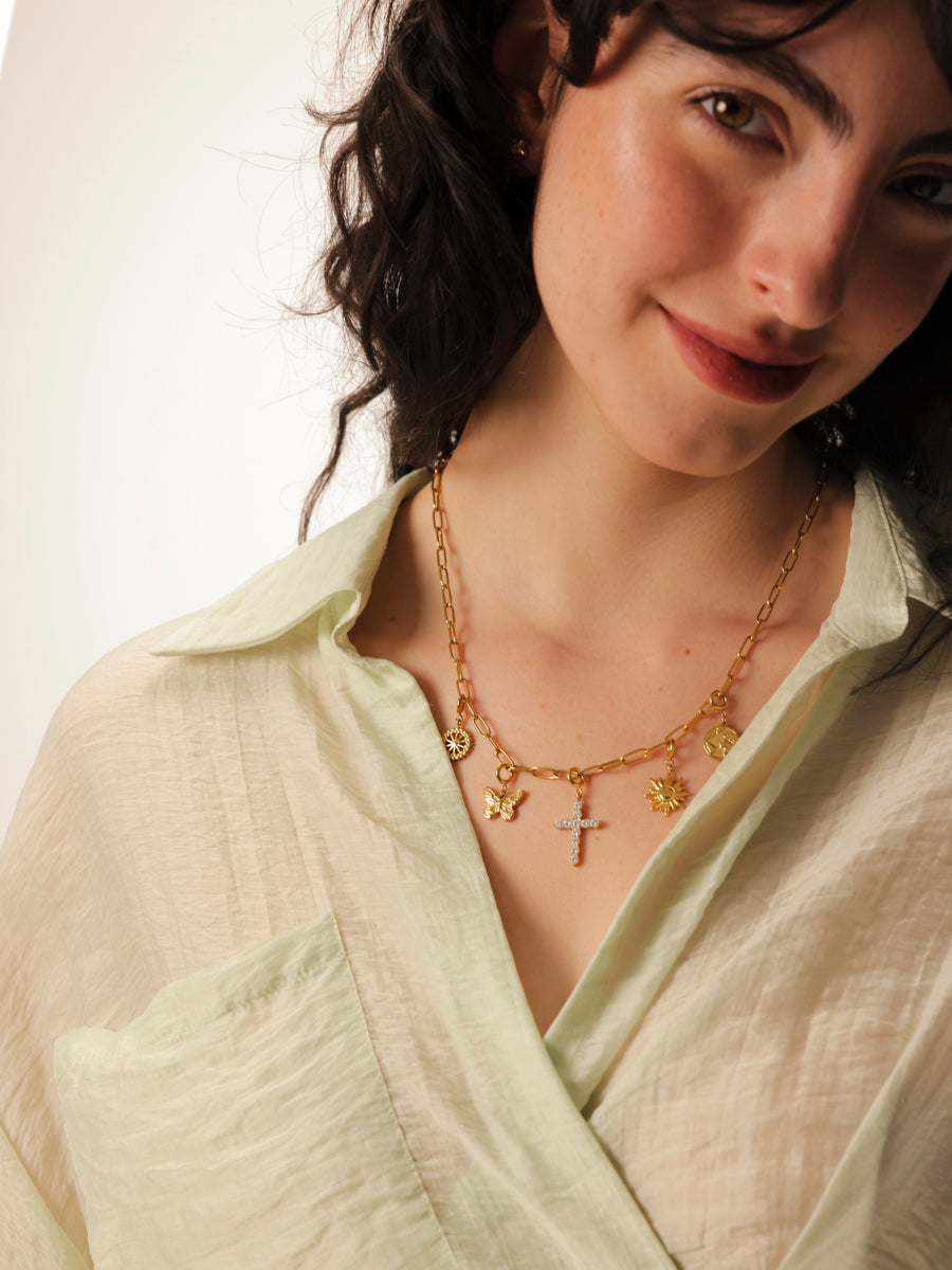 Elegant Sun Ketten-Charm