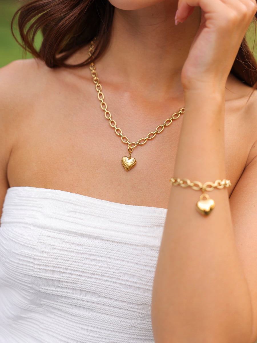 Forever Heart Ketten-Charm